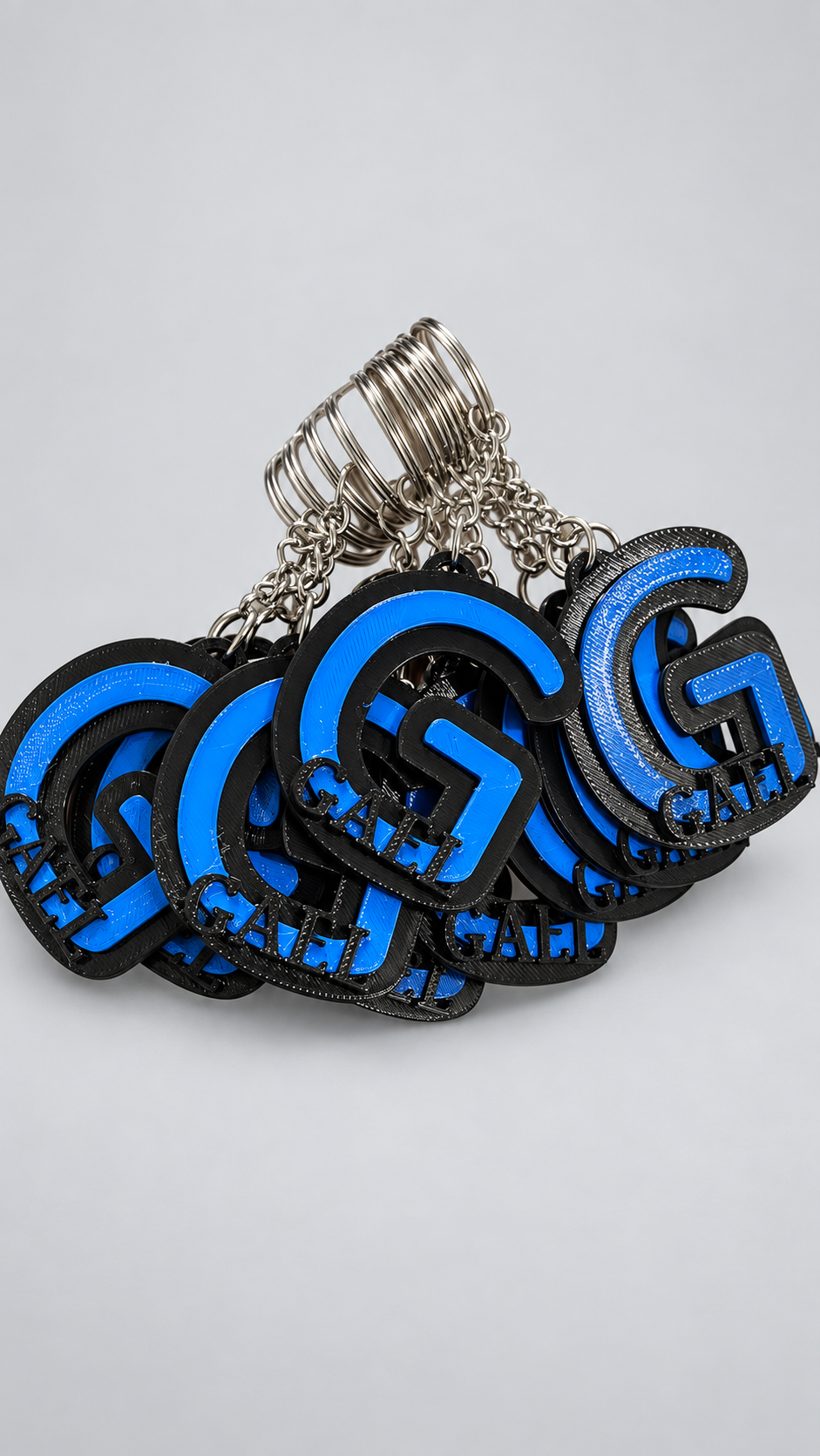 Llaveros con logo impresos en 3D